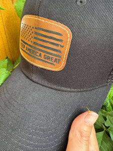 Keep America Great | Trucker Hat | Trump 2024 | Trump | Vance | Patch Trucker Hat | Trump Hat | Baseball Cap