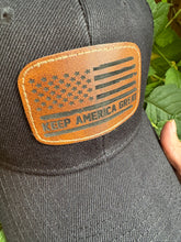 Load image into Gallery viewer, Keep America Great | Trucker Hat | Trump 2024 | Trump | Vance | Patch Trucker Hat | Trump Hat | Baseball Cap
